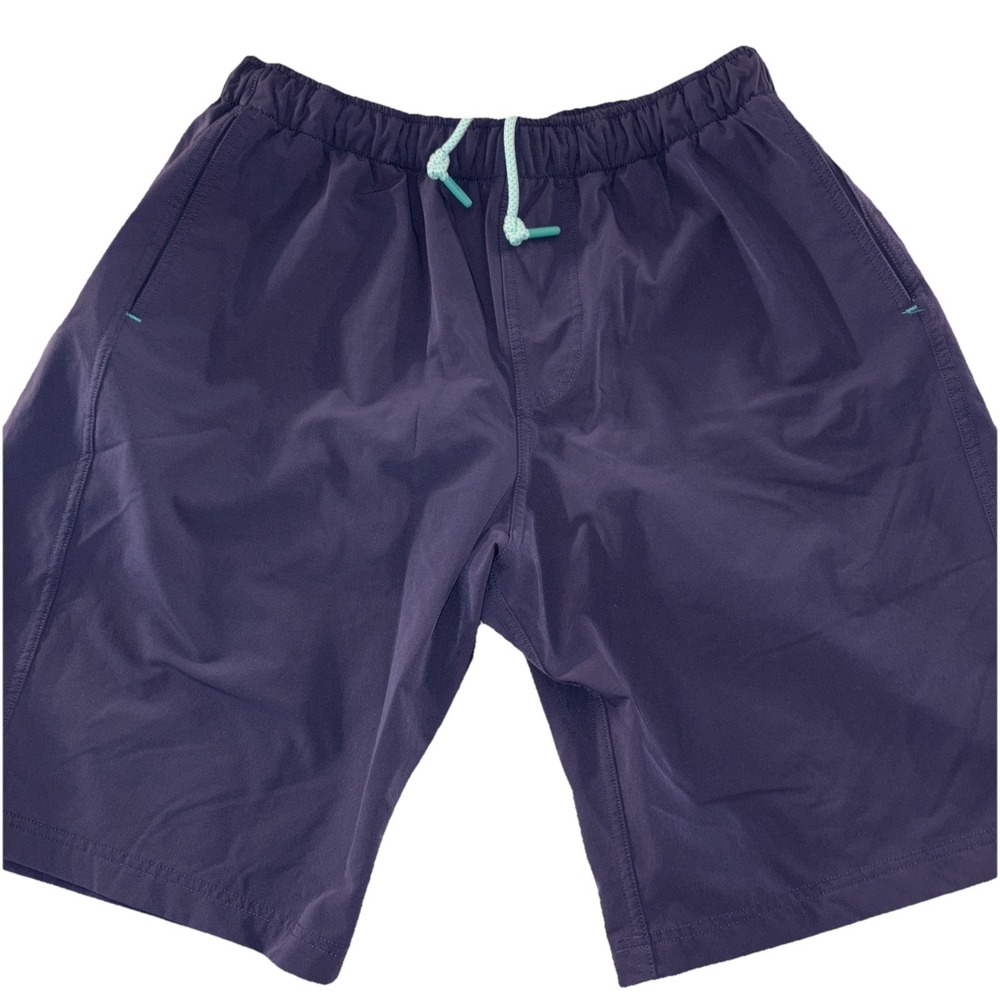 Myles Makes Moves Men's Shorts Size XL Blue Nylon Lined Pockets Every Day Active